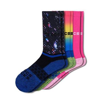 Crocs Adult Crew Seasonal Out Of This World 3 Pack Women's Socks Multicolor | Australia 1640WNBY